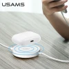 Бездротовий зарядний пристрій Usams US-CC096 USB-A to Lightning 2-in-1 10W Black (CC96WH01)