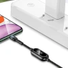 Кабель Usams US-SJ423 U48 Display FC USB-A to Lightning 2A 1.2m Black (SJ423USB01)