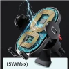 Автотримач з функцією бездротової зарядки Usams CD132 15W Car Holder Wireless Charger Air Vent Automatic Black (CD132ZJ01)