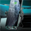 Автотримач з функцією бездротової зарядки Usams CD132 15W Car Holder Wireless Charger Air Vent Automatic Black (CD132ZJ01)