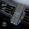 Автотримач з функцією бездротової зарядки Usams CD133 10W Wireless Charging Car Holder Black (CD133ZJ01)
