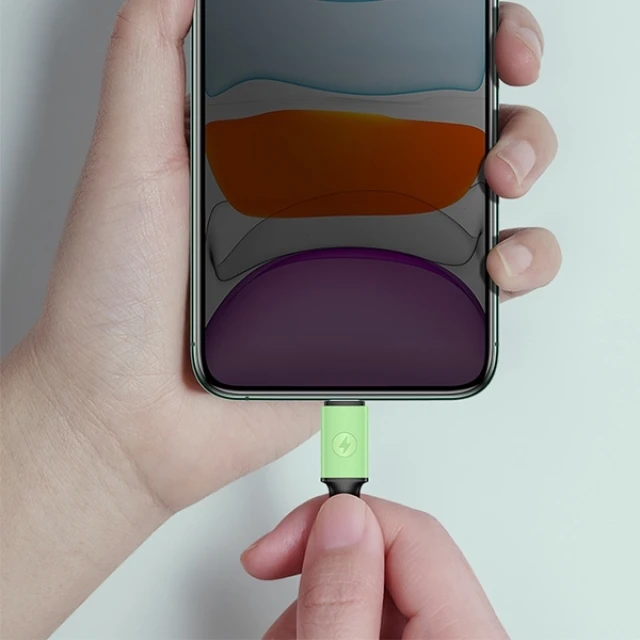 Кабель Usams US-SJ434 U52 FC USB-A to Lightning 2A 1m Yellow (SJ434USB03)