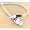 Кабель Usams US-SJ435 U52 FC USB-A to Micro-USB 2A 1m White (SJ435USB01)