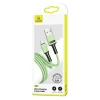 Кабель Usams US-SJ435 U52 FC USB-A to Micro-USB 2A 1m Green (SJ435USB02)