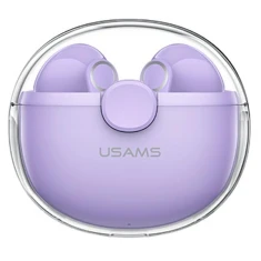 Беспроводные наушники Usams BU Series TWS Bluetooth 5.1 Purple (BHUBU02)