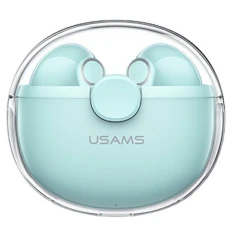 Беспроводные наушники Usams BU Series TWS Bluetooth 5.1 Green (BHUBU03)