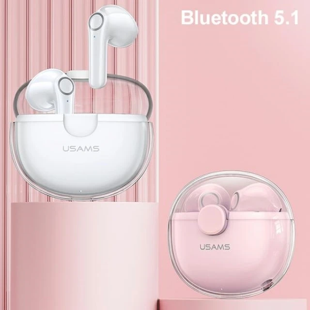 Бездротові навушники Usams BU Series TWS Bluetooth 5.1 Green (BHUBU03)