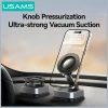 Тримач телефону Usams Magnetic Universal ZJ093 Black (ZJ093ZJ01)