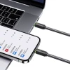 Кабель Usams YR Series USB-C to Lightning 30W 1 m Black (SJ735USB01)