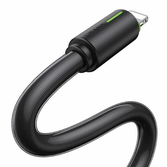 Кабель Usams YR Series USB-C to Lightning 30W 1 m Black (SJ735USB01)