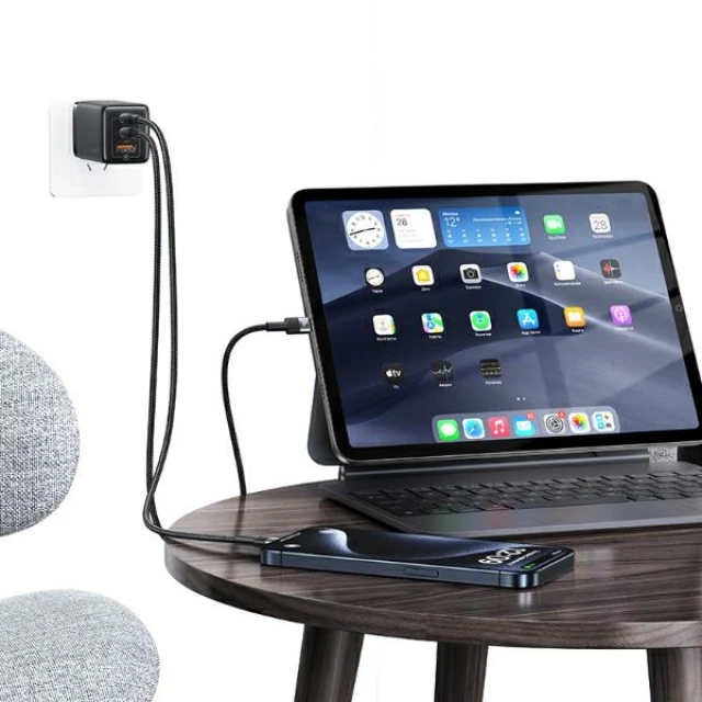 Кабель Usams USB-C на USB-C Fast Charging Tarnish (SJ724USBSG01)