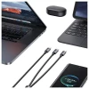 Кабель Usams Sufeng Series USB-C to 2xUSB-C 72W 1.2 m Tarnish (SJ740USB101)