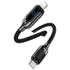 Кабель Usams HX Series USB-C to Lightning 30W 1.2 m Tarnish (SJ741USB01)