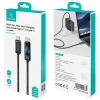 Кабель Usams Meteor Series USB-C to USB-C 100W 1.2 m Tarnish (SJ744USB01)