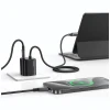 Мережевий зарядний пристрій Usams JC Series PD 30W USB-C with Built-In USB-C Cable White (CC264TC02)