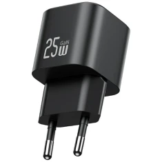 Мережевий зарядний пристрій Usams JC Series FC 25W USB-C Black (CC289TC01)