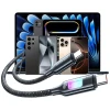 Кабель Usams TC Series USB-C to USB-C 100W 1.2 m Tarnish (SJ750USB01)
