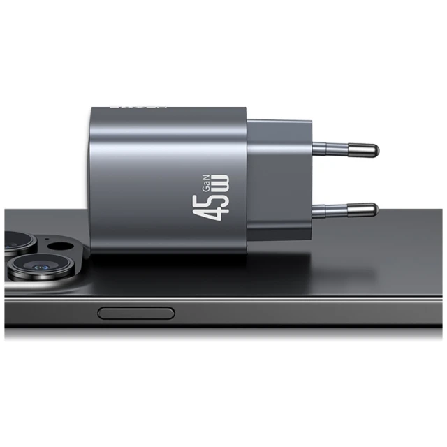 Мережевий зарядний пристрій Usams 45W USB-C | USB-A Tarnish (CC290TC01)