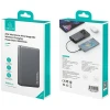 Портативний зарядний пристрій Usams CY Series 20W 10000mAh Titanium (10KCD24203)