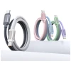 Кабель Usams Bicolor Series USB-C to USB-C 1.2m Black White (SJ756USB01)