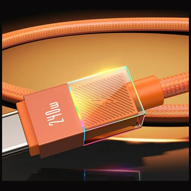 Кабель Usams SJ777 PD 240W USB-C/USB-C 1.2m Tarnish (SJ775USB01)
