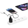 Мережевий зарядний пристрій Usams CC315 T65 FC 25W USB-C | USB-A Black (CC315TC01)