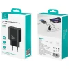 Мережевий зарядний пристрій Usams CC316 T65 FC 30W USB-C | USB-A Black (CC316TC01)