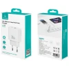 Мережевий зарядний пристрій Usams CC316 T65 FC 30W USB-C | USB-A White (CC316TC02)