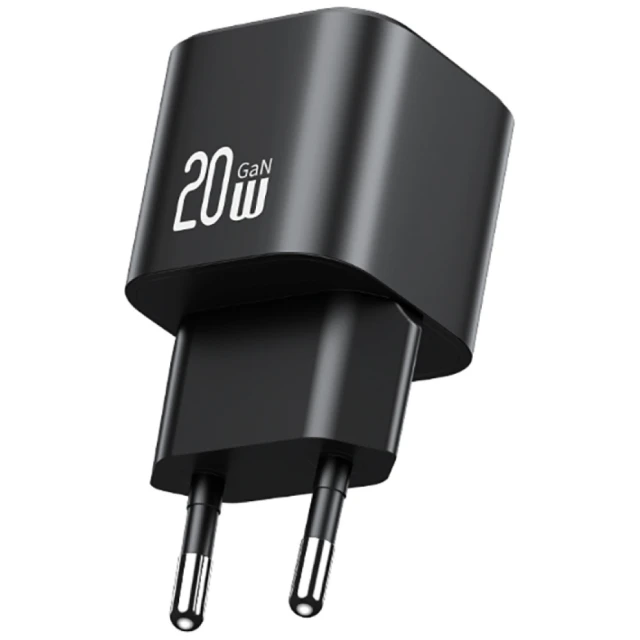 Мережевий зарядний пристрій Usams JO Series 20W with USB-C to USB-C Cable 1 m White (JOXLTZ04)