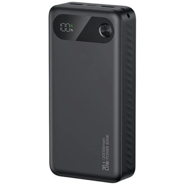 Портативна батарея Usams PB80 PD20W 20000mAh Black (20KCD25101)