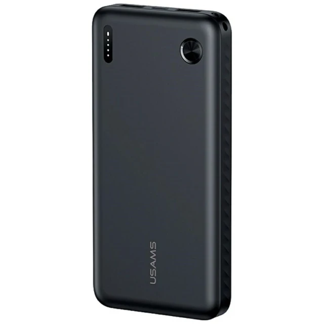 Портативна батарея Usams PB83 2xUSB-A 1xUSB-C 10000mAh Black (10KCD25301)