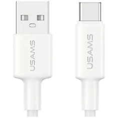 Кабель Usams U90 USB-A to USB-C 18W White (SJ761USB01)