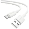 Кабель Usams U90 USB-A to USB-C 18W White (SJ761USB01)