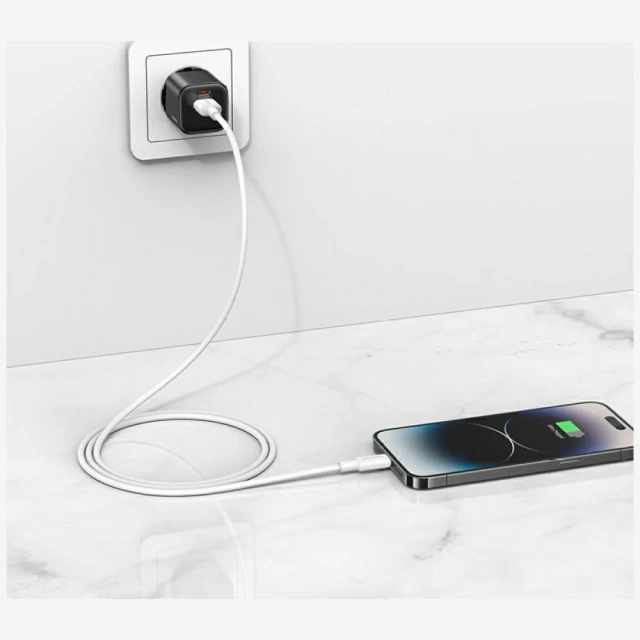 Кабель Usams U90 USB-A to Lightning 12W White (SJ762USB01)