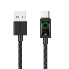 Кабель Usams U92 18W USB-C to USB-A 1.2m чорний (SJ772USB01)