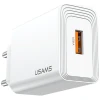 Мережевий зарядний пристрій Usams T69 18W USB-A White (CC324TC01)