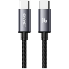 Кабель Usams U91 60W USB-C to USB-C 1m Tarnish (SJ769USB01)