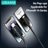 Кабель Usams U94 12W Lightning to USB-A 1m Black (SJ778USB01)