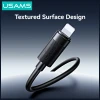 Кабель Usams U94 30W USB-C to Lightning 1m чорний (SJ781USB01)