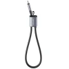 Кабель Usams U97 60W USB-C to USB-C handstrap 30cm Tarnish (SJ784USB01)
