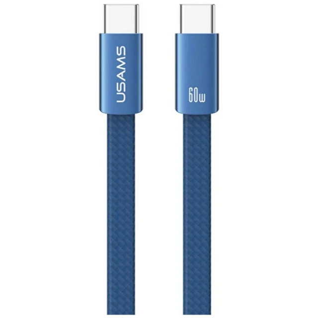 Кабель Usams U96 USB-C to USB-C 1.2m Blue (SJ783USB01)