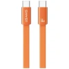 Кабель Usams U96 60W USB-C to USB-C 1.2m Orange (SJ783USB02)