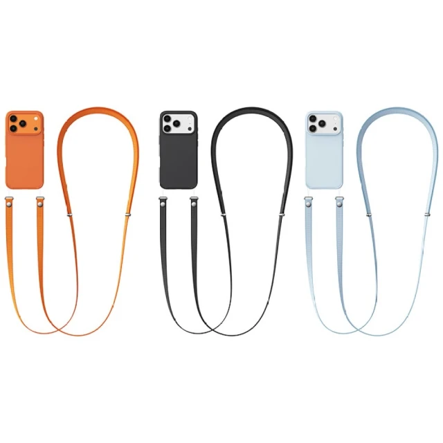 Шнурок для телефону Usams ZB360 1.08-2.08m Orange (ZB360GS02)