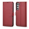 Чехол-кошелек iCarer для Samsung Galaxy S22 Plus Haitang Red (AKSM05RD)