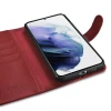 Чехол-кошелек iCarer для Samsung Galaxy S22 Plus Haitang Red (AKSM05RD)