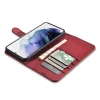 Чехол-кошелек iCarer для Samsung Galaxy S22 Plus Haitang Red (AKSM05RD)
