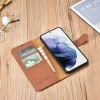 Чохол-гаманець iCarer для Samsung Galaxy S22 Plus Haitang Brown (AKSM05BN)