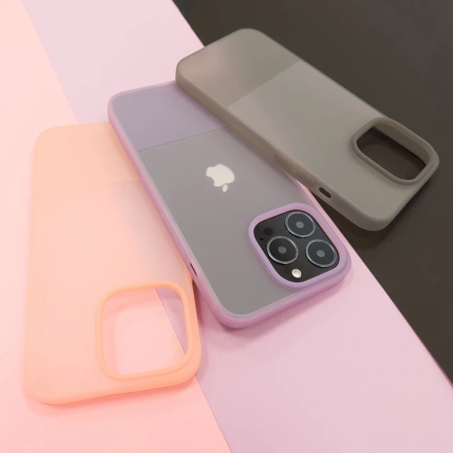 Чохол Kingxbar Plain Series для iPhone 13 Pro Pink (6959003502858)