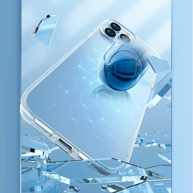 Чохол Kingxbar Elegant Series для iPhone 13 Pro Max Transparent (6959003503848)