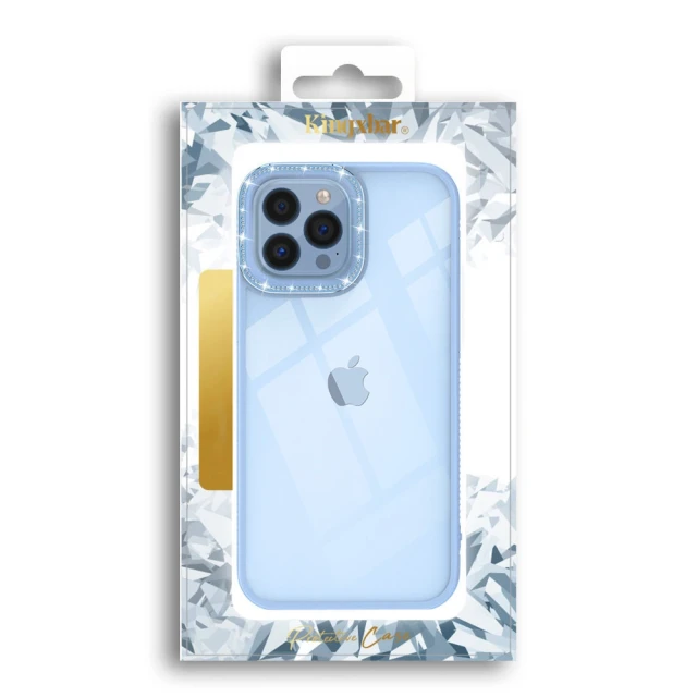 Чохол Kingxbar Sparkle Series для iPhone 13 Pro Max Blue (6959003506115)